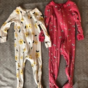 DIP - Spring Cotton Long Sleeve Zip Pajamas